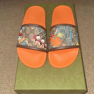 Disney x Gucci Donald Duck Slides